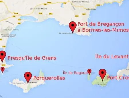 Familial - 7pers- Hyeres-centre アパート *