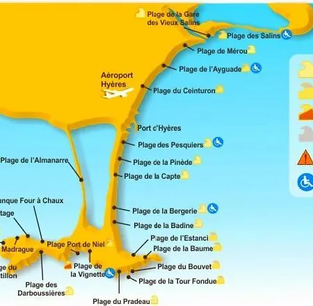 Familial - 7pers- Hyères-centre *